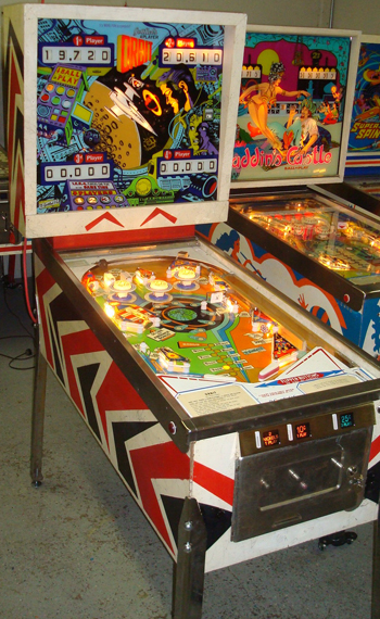 Antique coin operated games